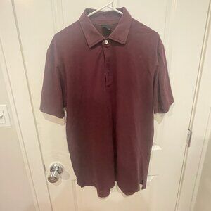 Maroon Golf Polo